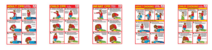 First Aid Series Posters First Aid Series Posters