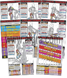 Cardio Workout Series Posters