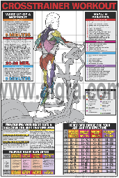 Cross Trainer Workout Poster