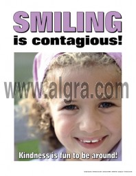 Smiling is Contagious Poster