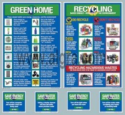 Green Home Poster Set