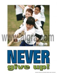 Never Give Up Poster