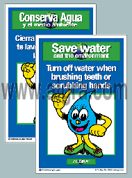 Kids Female Waterdrop Placard