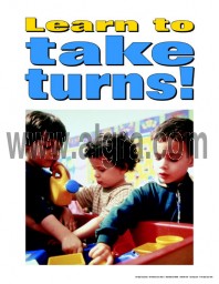 Learn to Take Turns Poster