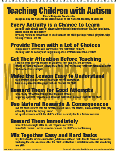 Autism Flip Chart