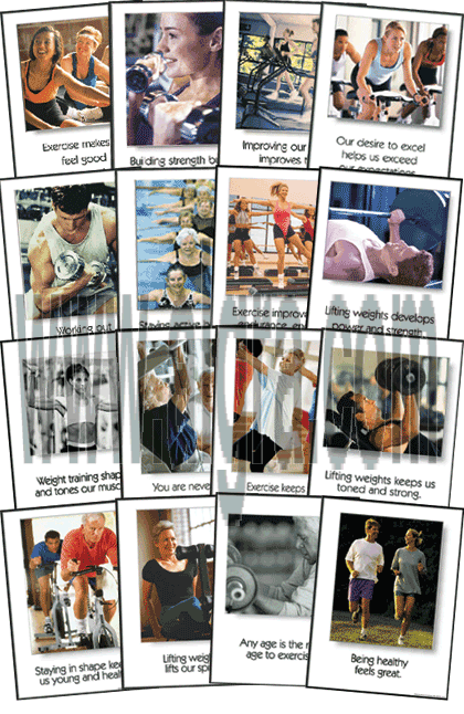 Complete Fitness Inspirational Poster Series