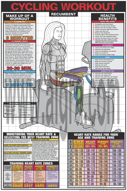 Cycling Recumbent Poster