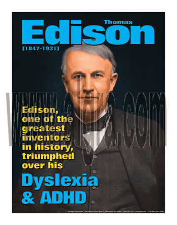 Thomas Edison Poster
