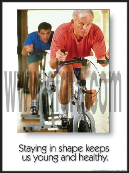 Staying in Shape Poster