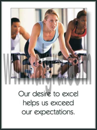 Exceed Expectations Poster