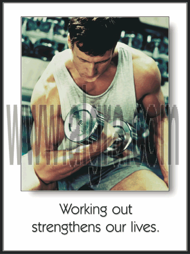 Working Out Poster