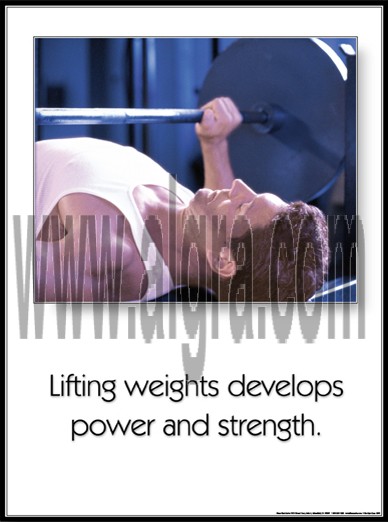 Power & Strength Poster