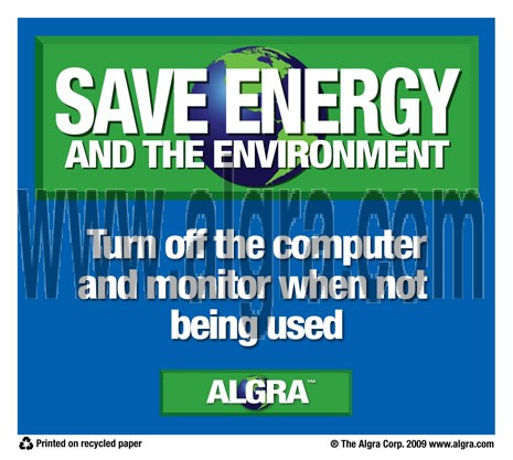 Computer Placard