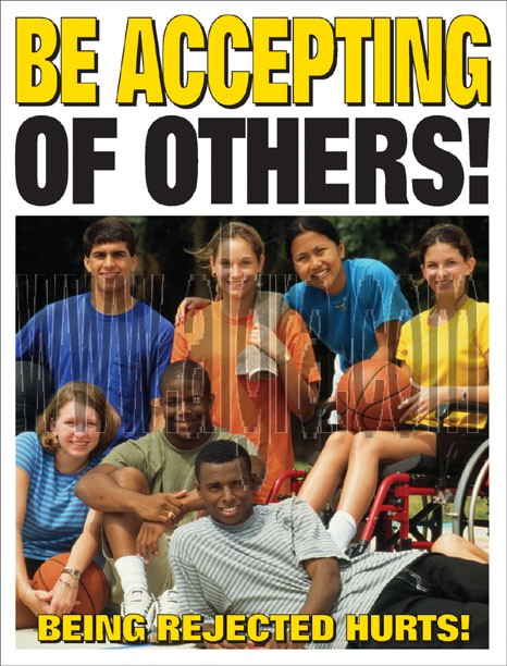 Be Accepting of Others Poster
