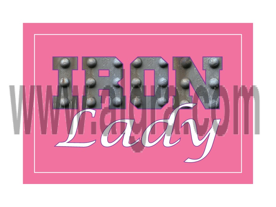 Pink/Iron