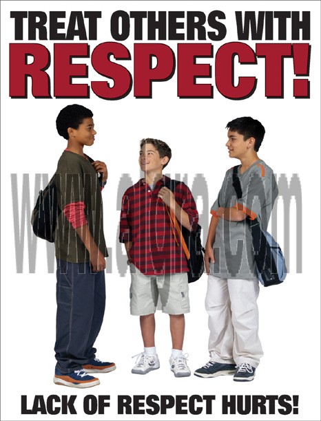 Jr. High Treat Others with Respect Poster