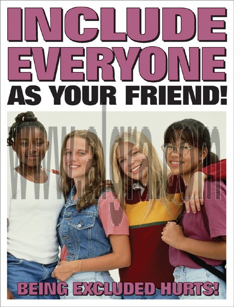Jr. High Include Everyone as Your Friend Poster