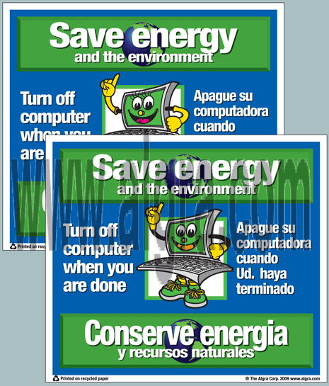 Kid's Computer Placard Set