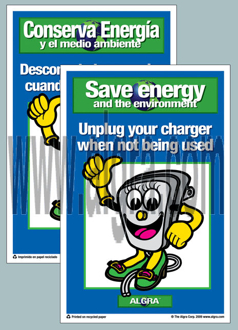 Kid's Female Charger Placard