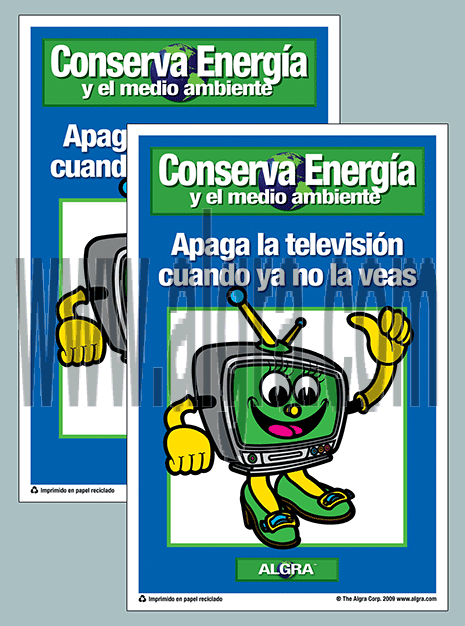 Kid's Female TV Placard