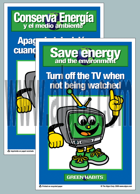 Kids Male TV Placard