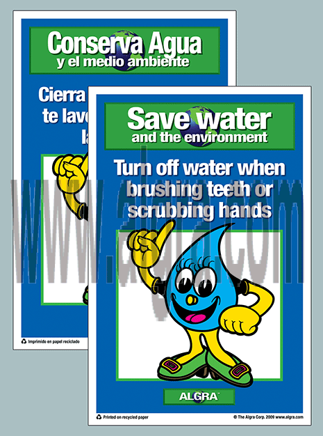 Kids Female Waterdrop Placard
