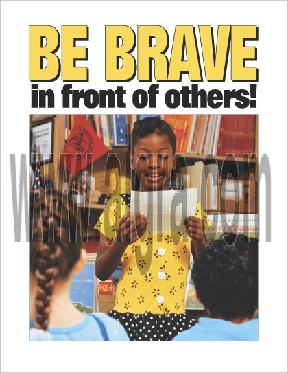 Be Brave Poster