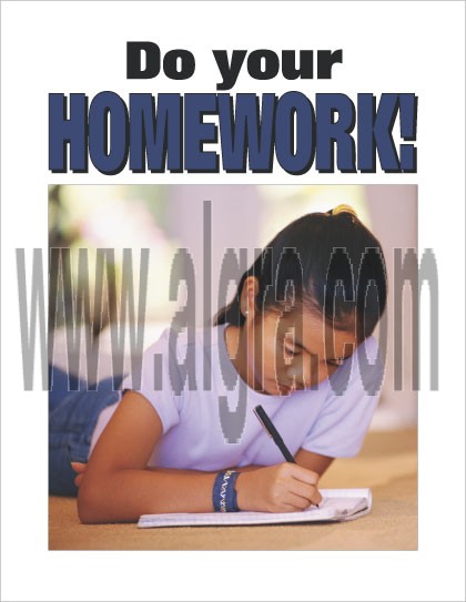 Homework Poster