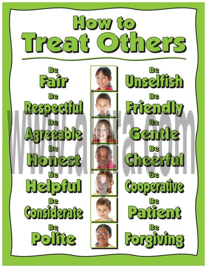 How to Treat Others Poster