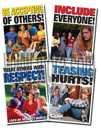 Complete High School Bullying Poster Series