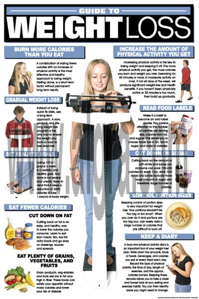 Guide to Weight Loss Poster