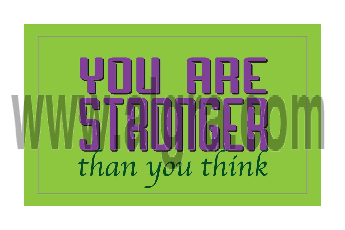 Green/Purple