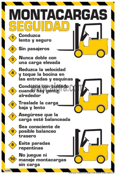  Algra Corporation Workplace Safety Rules Poster 18 X 24  Poster : Bruce Algra: Office Products