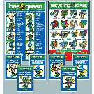 Bee Green Poster Set