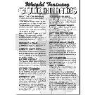 Weight Training Guidelines Study Sheets