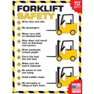 Forklift Safety Rules Poster