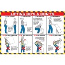 Lifting Do's & Don'ts 24 x 36 Poster