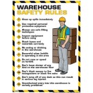 Warehouse Safety Rules Poster