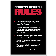 Fitness Center Rules Poster