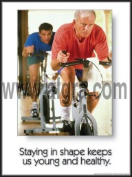 Staying in Shape Poster