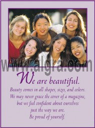We are Beautiful Poster