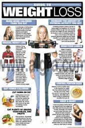 Guide to Weight Loss Poster